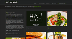 Desktop Screenshot of halsbarandgrill.com